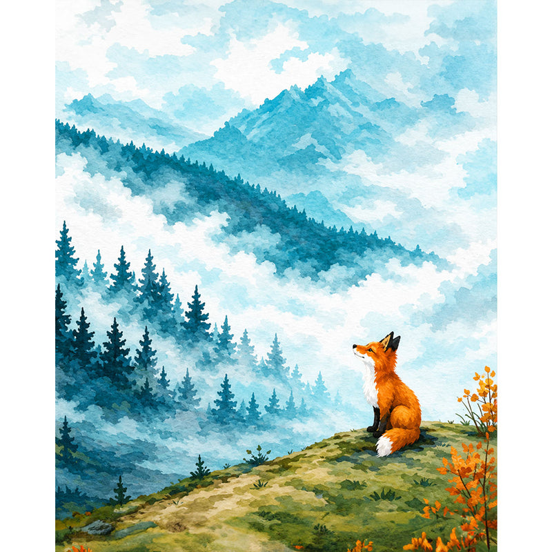 Fox on the Ridge-zoom-