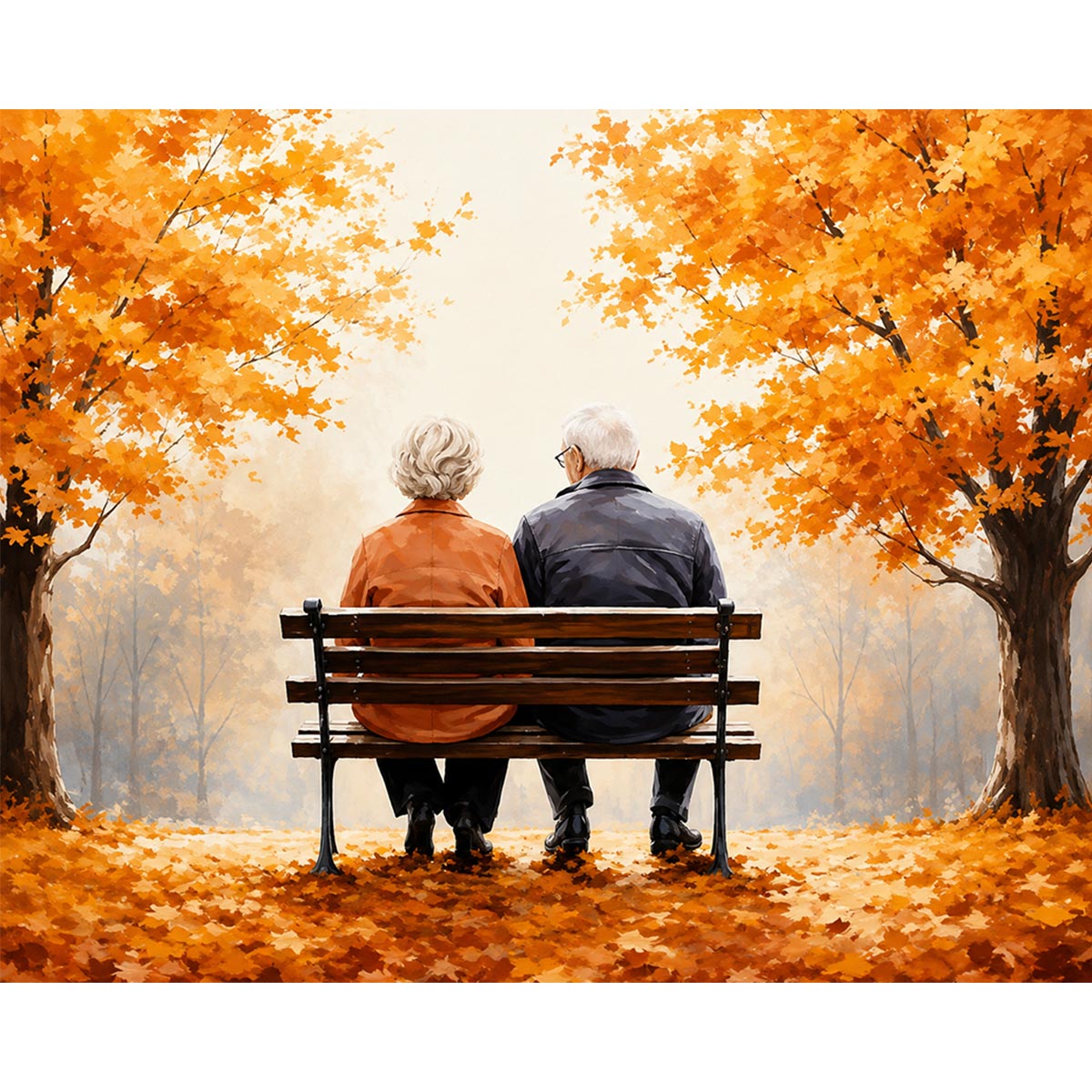 Autumn Bench