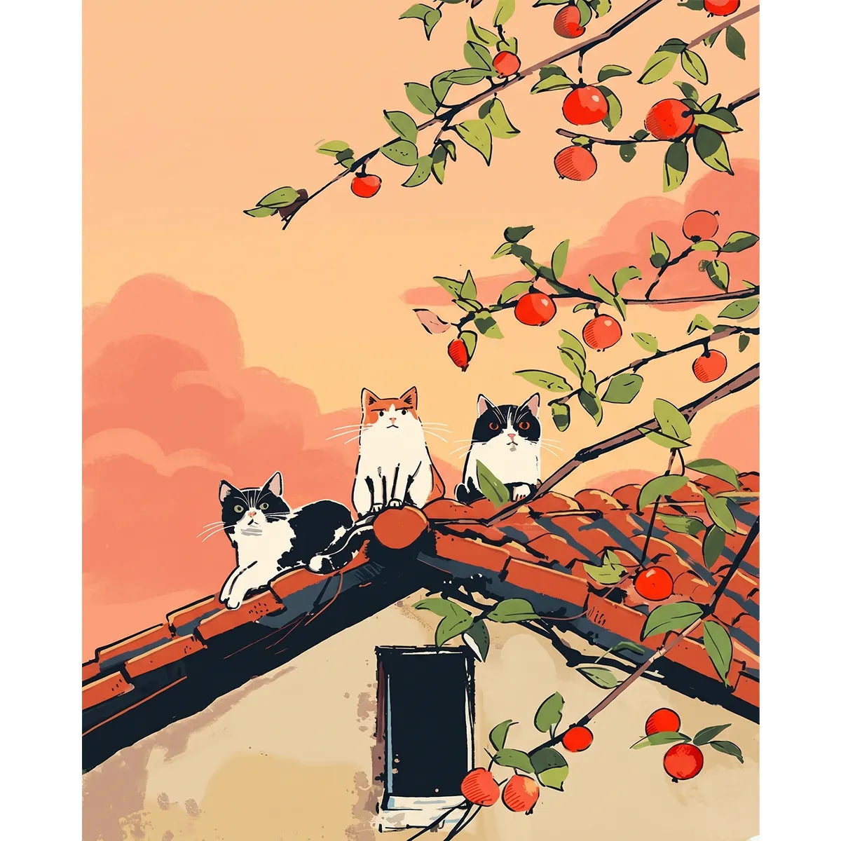 Cats on the Roof