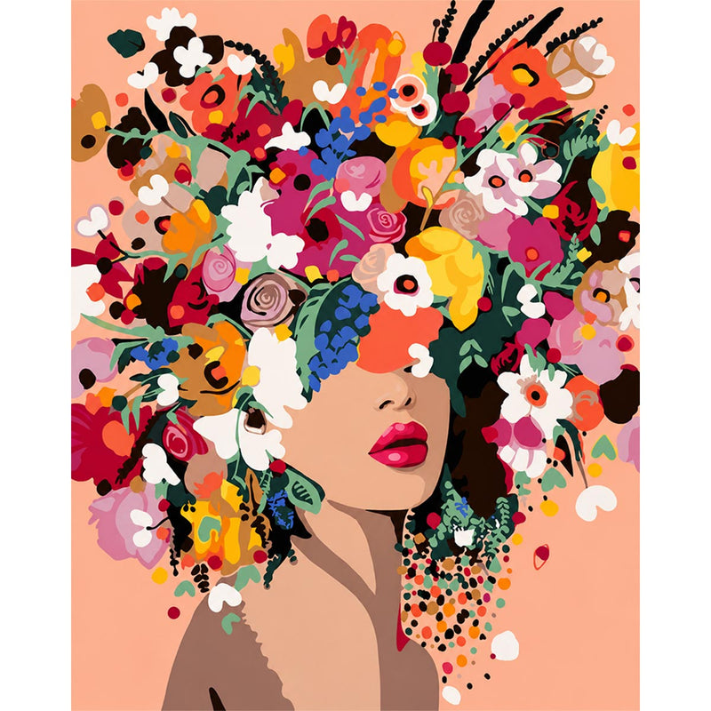 Flower Head Woman-zoom-