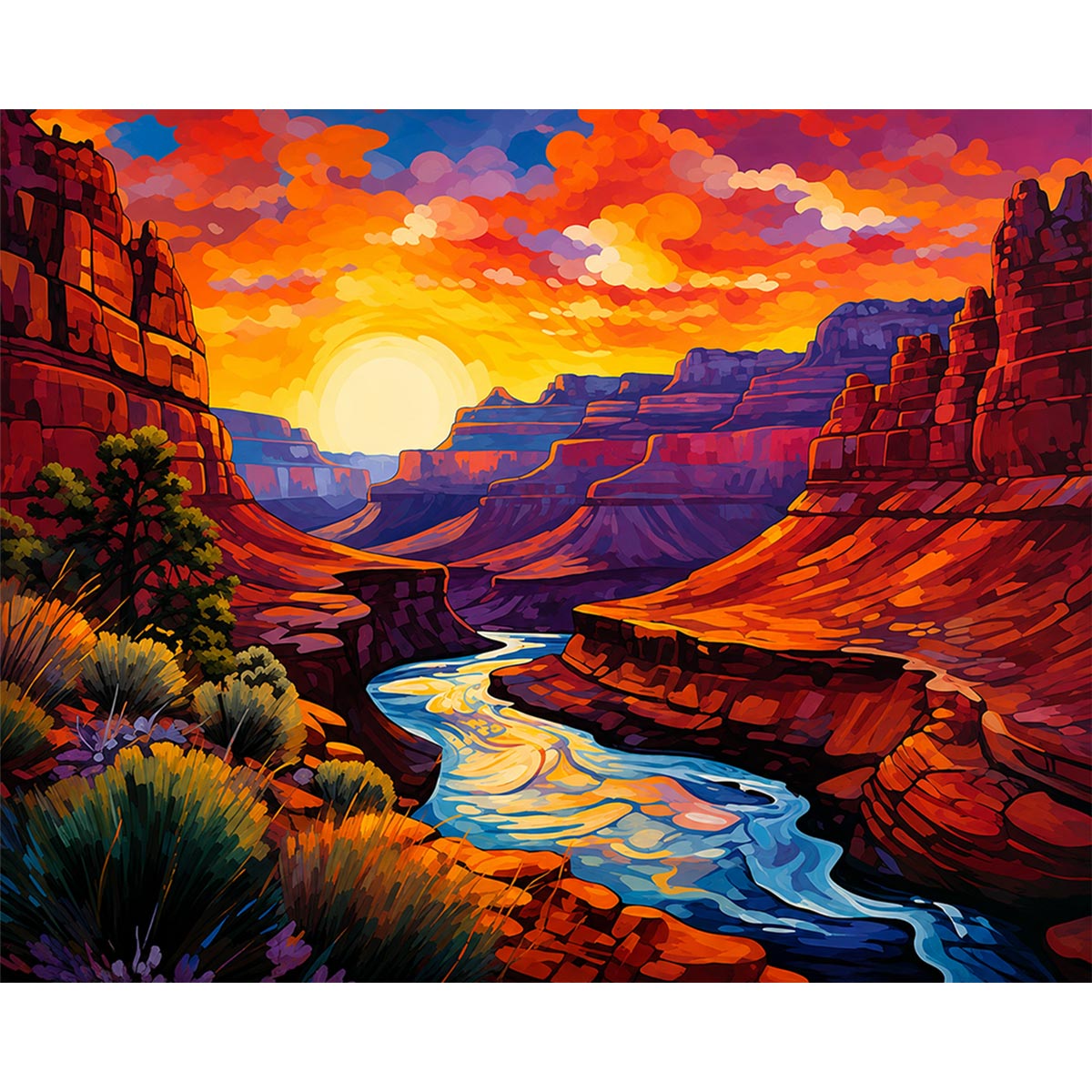 Canyon Sunset-2