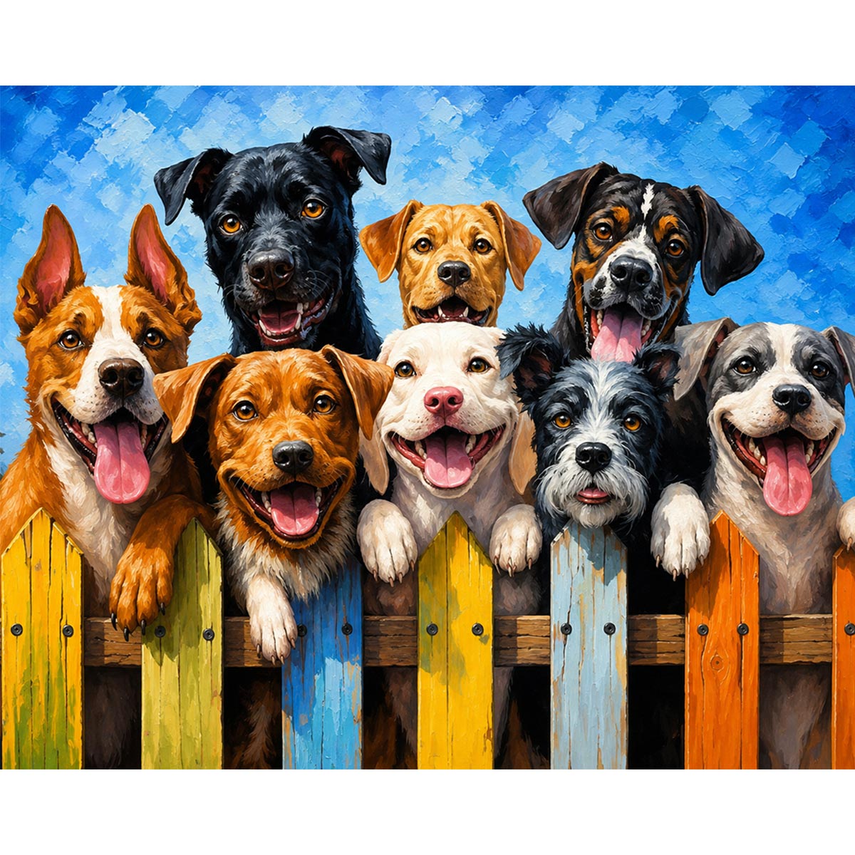 Nine Dogs