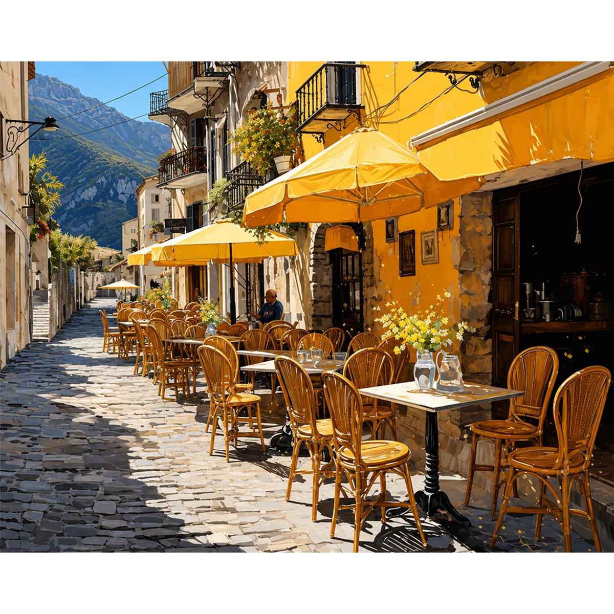 Yellow Awning