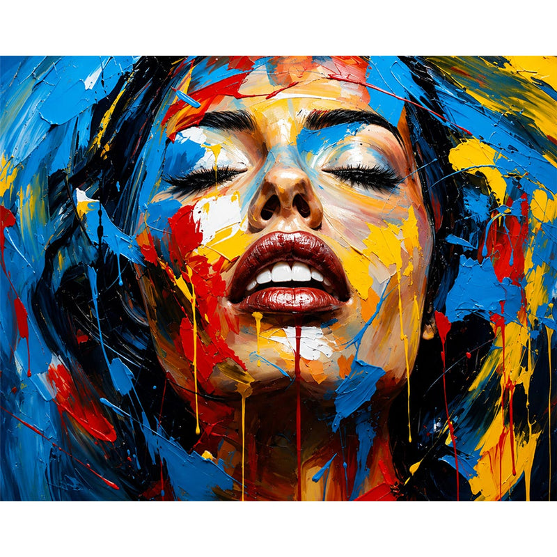 Painted Face-zoom-