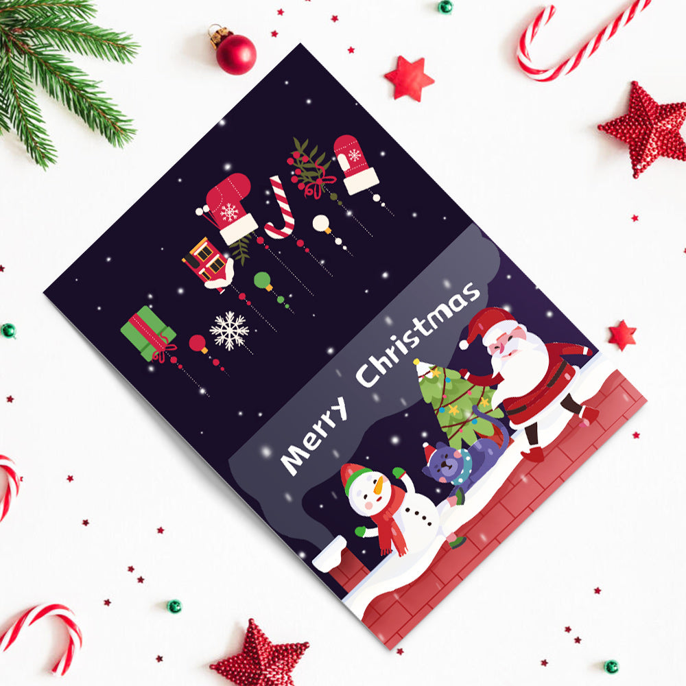 Paint by Numbers Christmas Cards - 6 Cards-zoom-3