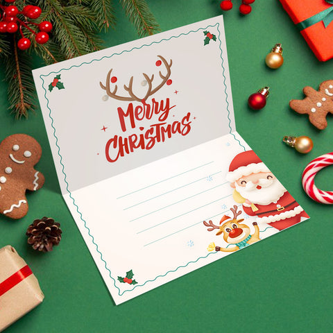 Paint by Numbers Christmas Cards - 6 Cards