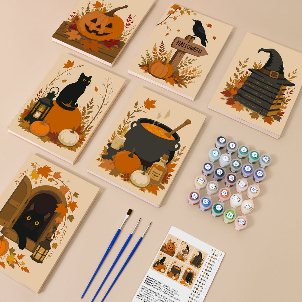 Rustic Halloween Mini Set-2