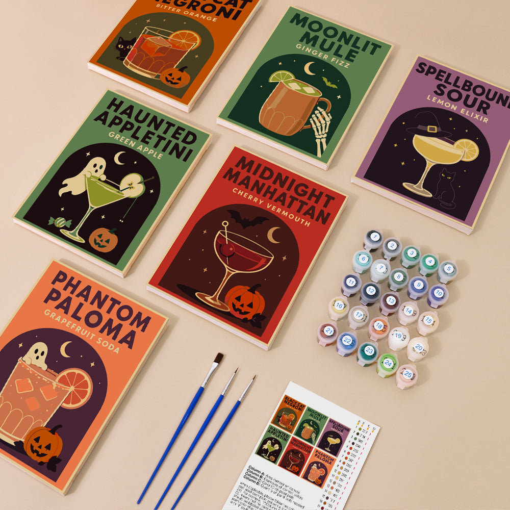Halloween Cocktails Mini Set