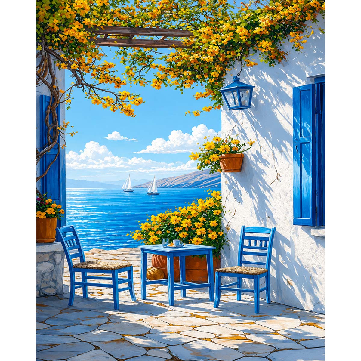 Blue Chairs