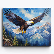 Bald Eagle Paint by Numbers Kit