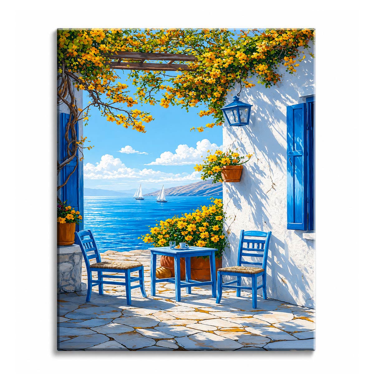 Blue Chairs