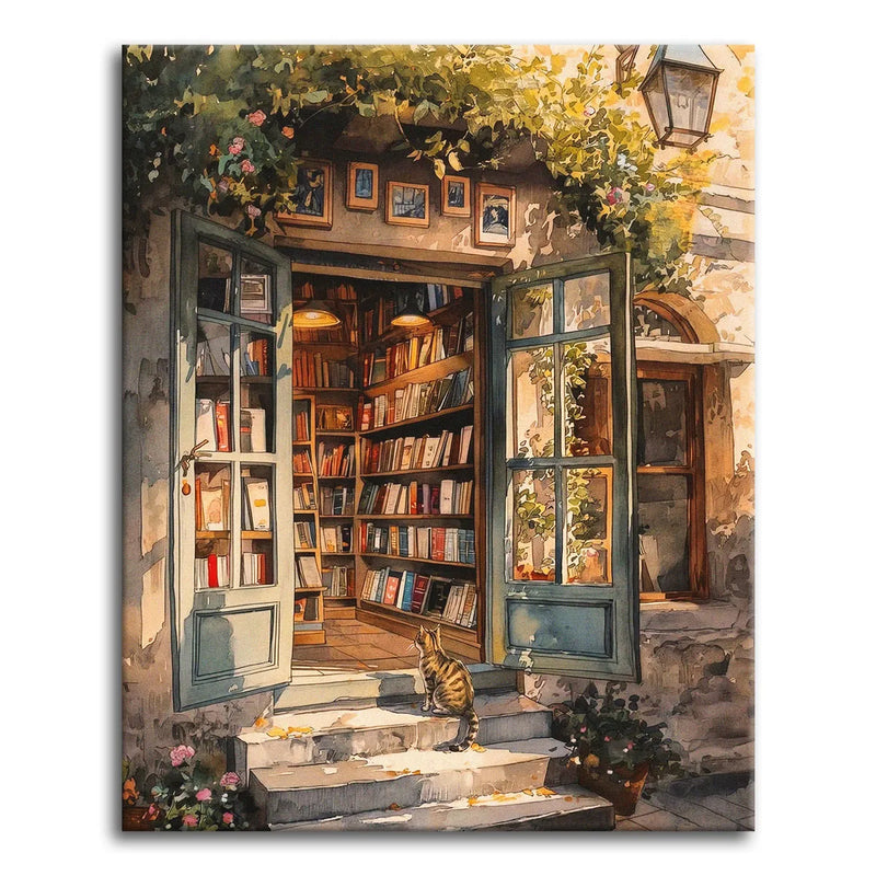 The Bookshop Cat-zoom-