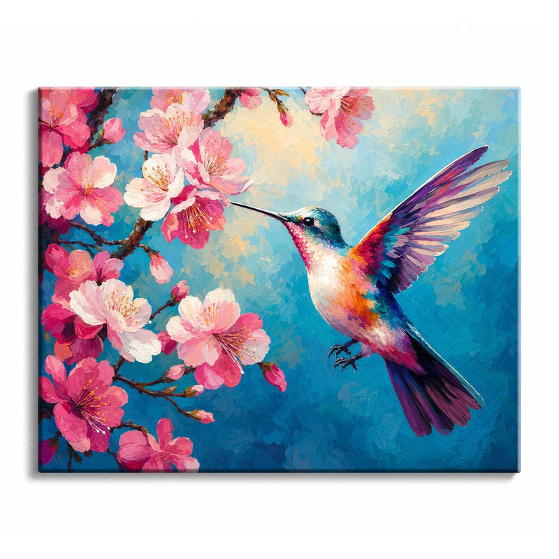 Hummingbird in Bloom-zoom-