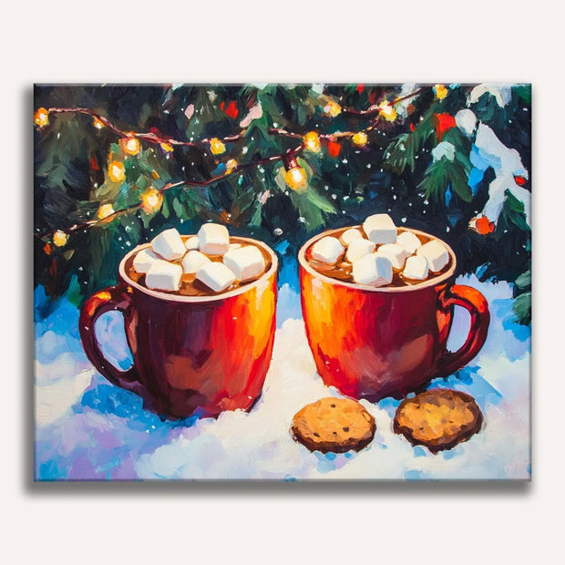 Christmas Cocoa Paint by Numbers Kit