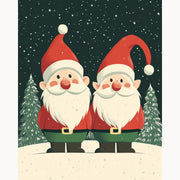 Christmas Gnomes Paint by Numbers Kit