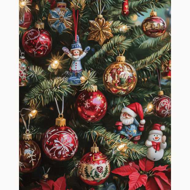 Christmas Ornaments Paint by Numbers Kit
