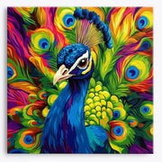 Colorful Peacock Paint by Numbers Kit