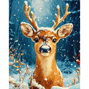 Winter Deer Paint by Numbers Kit
