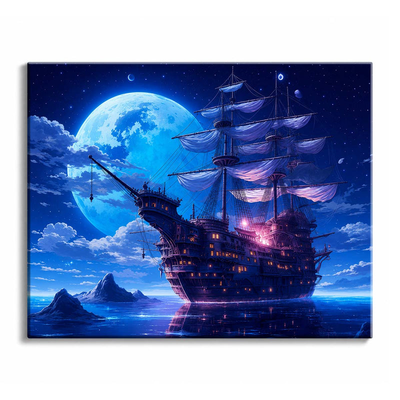 Moonlit Ship-zoom-