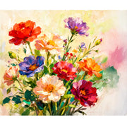 Vibrant Bouquet Paint by Numbers Kit