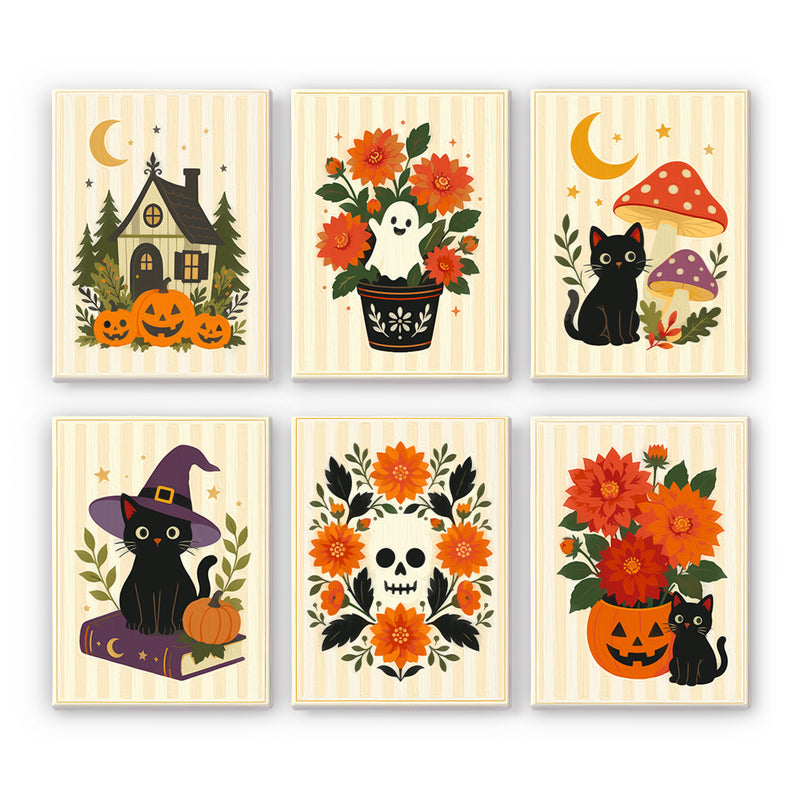 Floral Halloween Mini Set-zoom-
