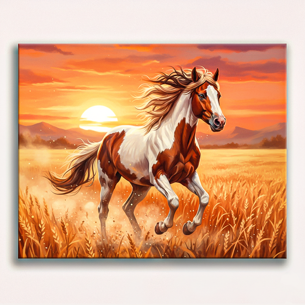 Wild Spirit Horse Paint by Numbers Kit