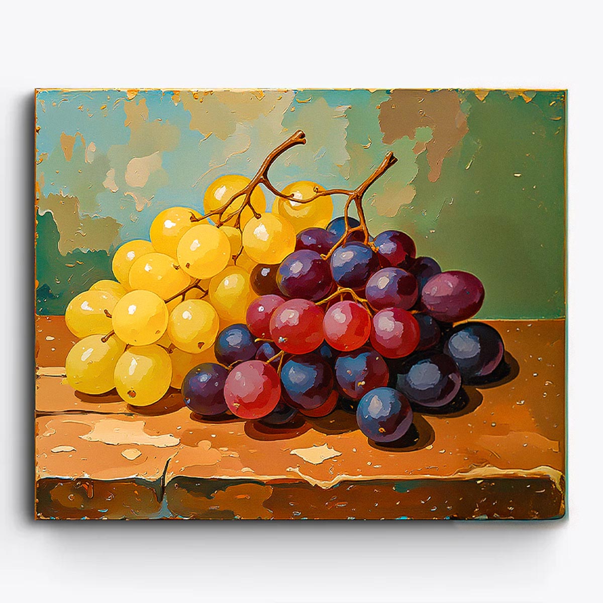 Colorful Grapes Paint by Numbers Kit-zoom-1