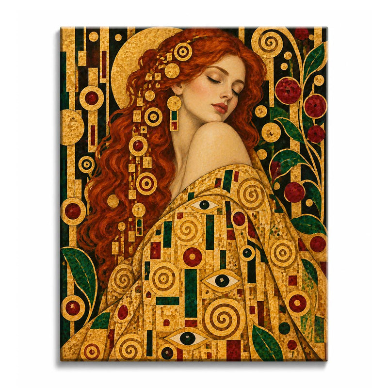 Golden Muse Paint by Numbers Kit-zoom-