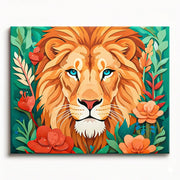Majestic Lion Paint by Numbers Kit