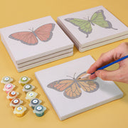 6 Mini Painting Set – Paint by Numbers Butterflies