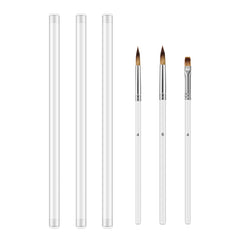 paint by numbers 3 different brushes