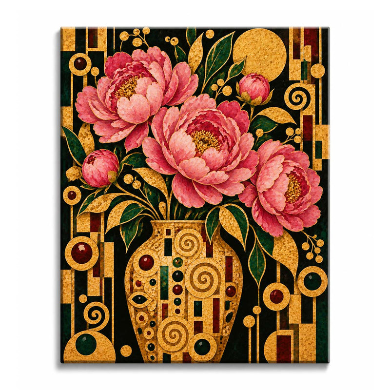Peonies Paint by Numbers Kit-zoom-