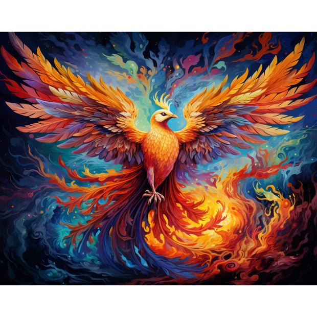 Phoenix Rising Paint by Numbers Kit