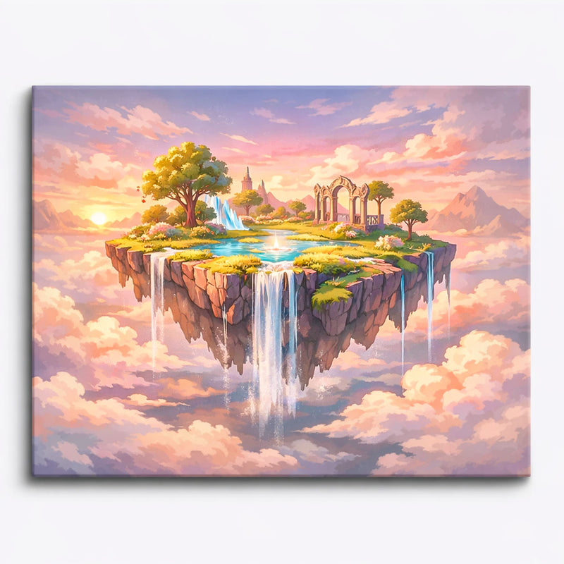 Sky Garden Sanctuary Paint by Numbers Kit-zoom-