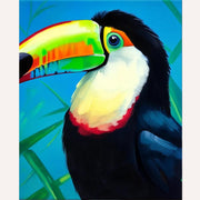 Colorful Toucan Paint by Numbers Kit