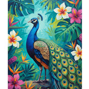 Tropical Peacock Paint by Numbers Kit