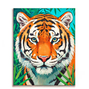 Vibrant Tiger in Jungle Paint by Numbers Kit