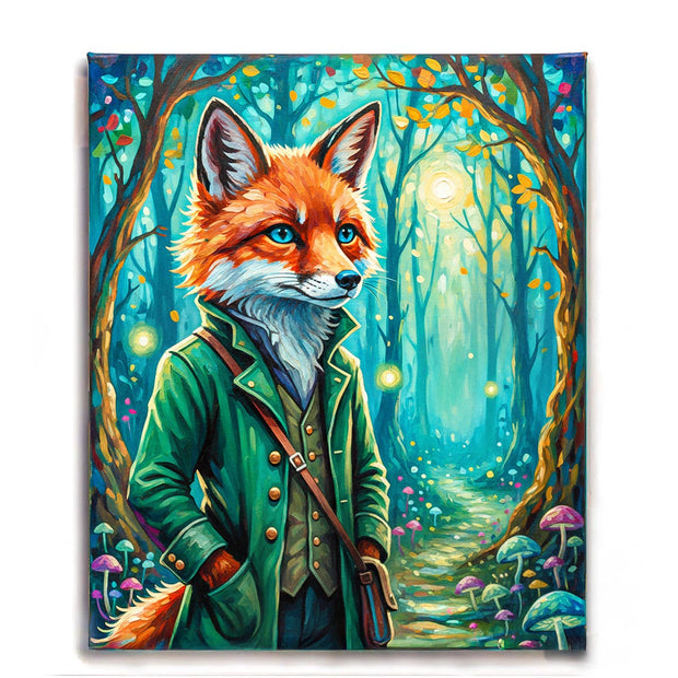 Forest Explorer Fox Paint by Numbers Kit